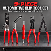 5-Piece Automotive Disconnect Pliers Set