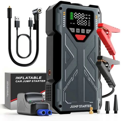 5-in-1 Jump Starter & Air Compressor